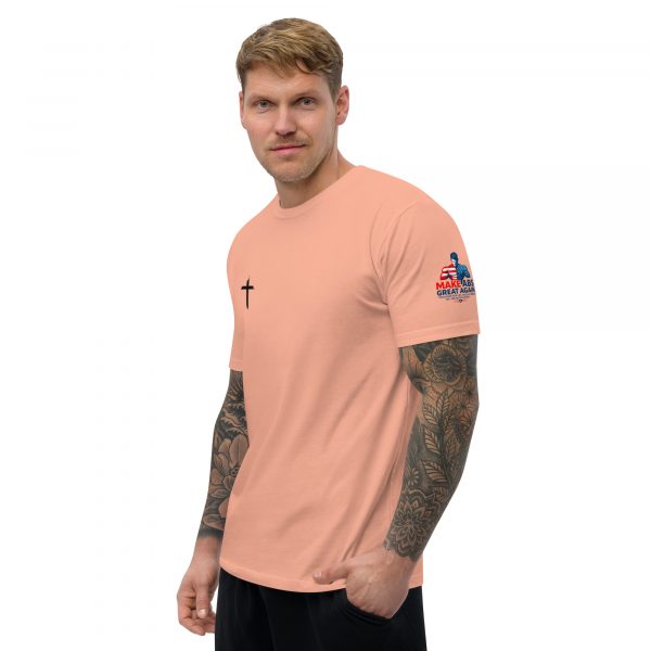 Here I am, Lord.  Send Me. Isaiah 6:8 Short Sleeve T-shirt - Image 15
