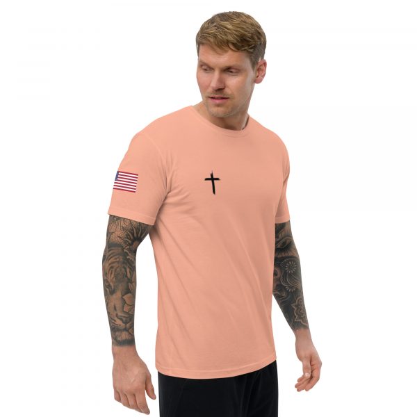 Here I am, Lord.  Send Me. Isaiah 6:8 Short Sleeve T-shirt - Image 16