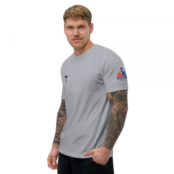 Here I am, Lord.  Send Me. Isaiah 6:8 Short Sleeve T-shirt - Image 11