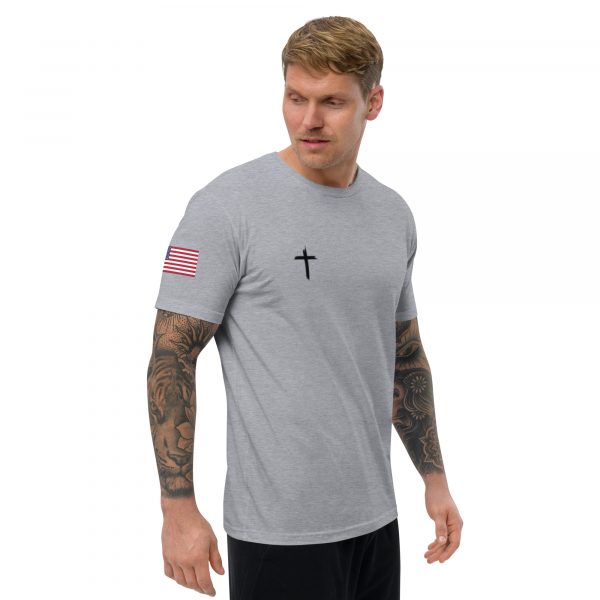 Here I am, Lord.  Send Me. Isaiah 6:8 Short Sleeve T-shirt - Image 12