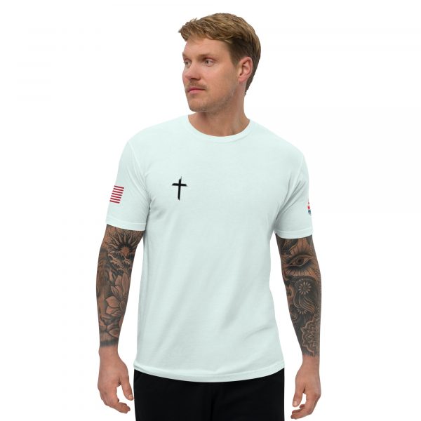 Here I am, Lord.  Send Me. Isaiah 6:8 Short Sleeve T-shirt - Image 17