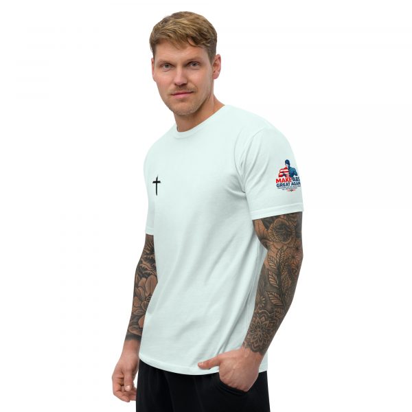Here I am, Lord.  Send Me. Isaiah 6:8 Short Sleeve T-shirt - Image 19