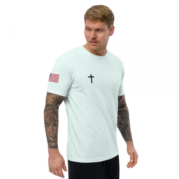 Here I am, Lord.  Send Me. Isaiah 6:8 Short Sleeve T-shirt - Image 20