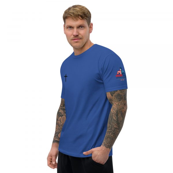 Here I am, Lord.  Send Me. Isaiah 6:8 Short Sleeve T-shirt - Image 7