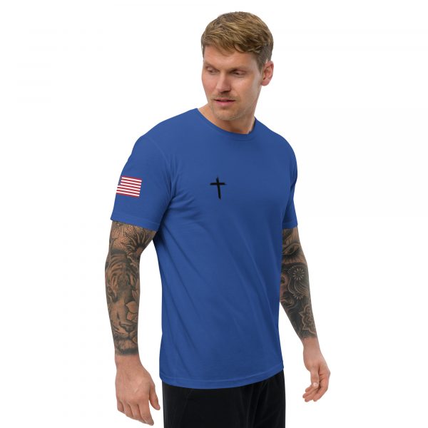 Here I am, Lord.  Send Me. Isaiah 6:8 Short Sleeve T-shirt - Image 8