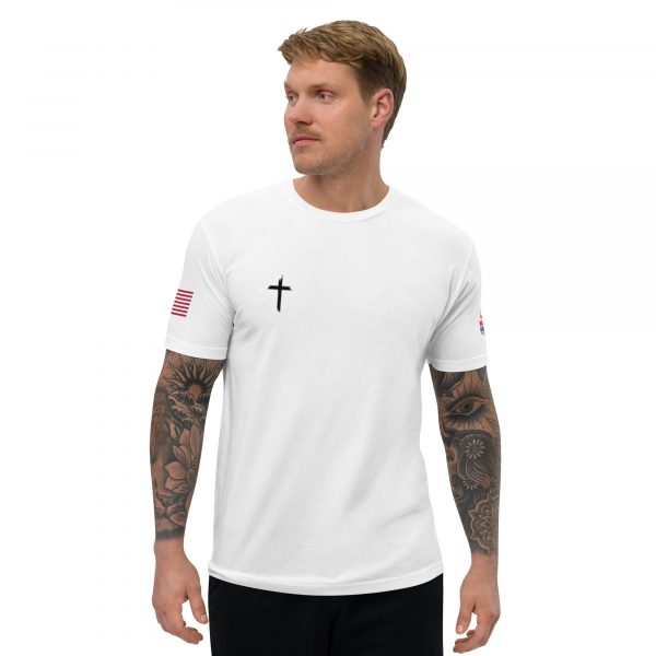 Here I am, Lord.  Send Me. Isaiah 6:8 Short Sleeve T-shirt - Image 21